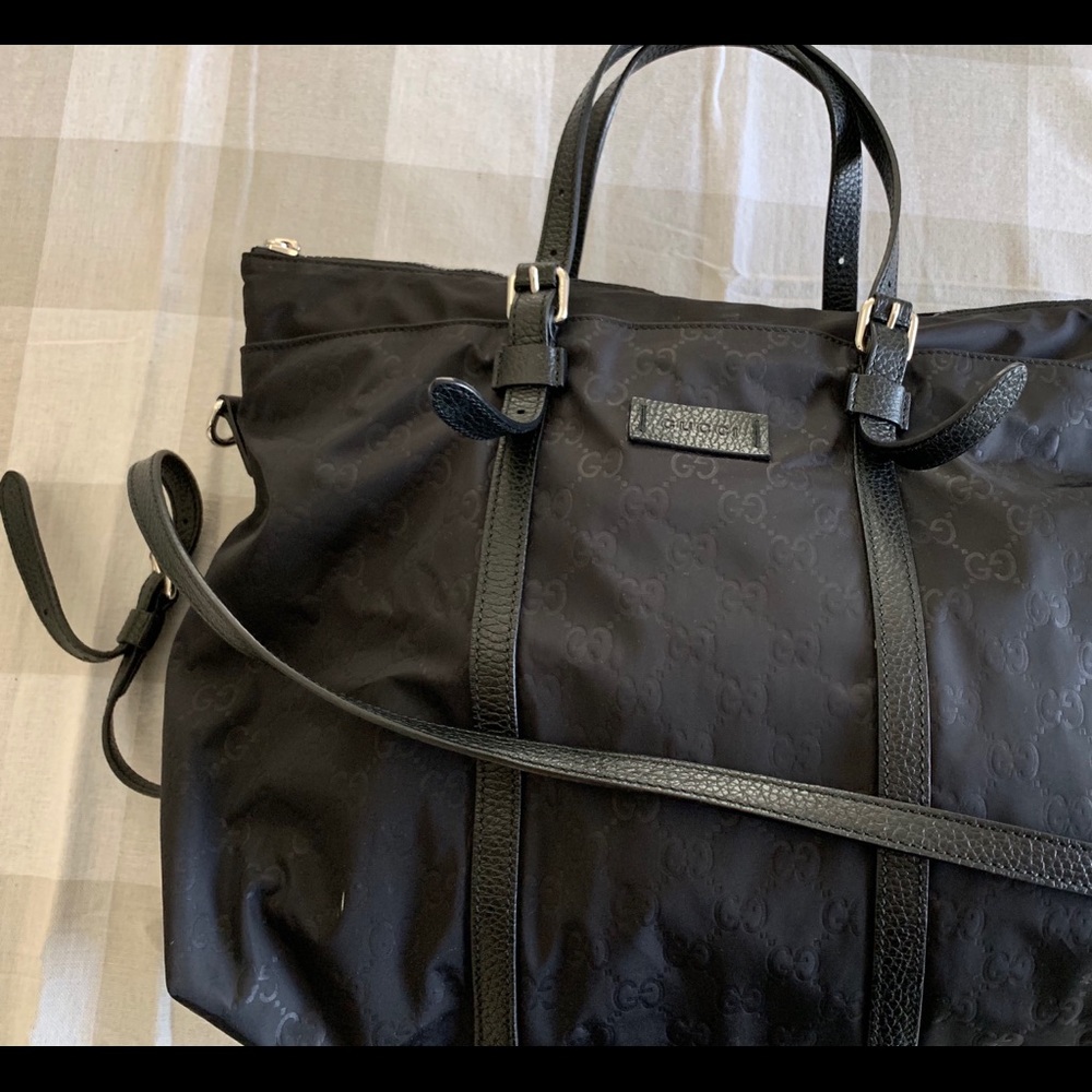 100% Authentic Gucci- Guccissima Nylon Tote